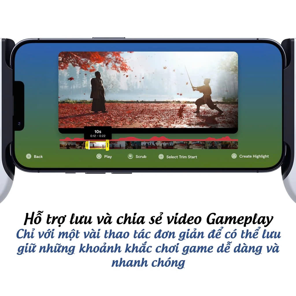 Tay cầm chơi game Backbone One N03 màu Trắng, Đen chính hãng 