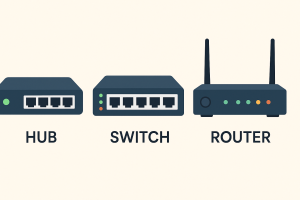 Hub Switch và Router