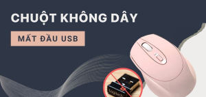 chuột không dây bị mất usb